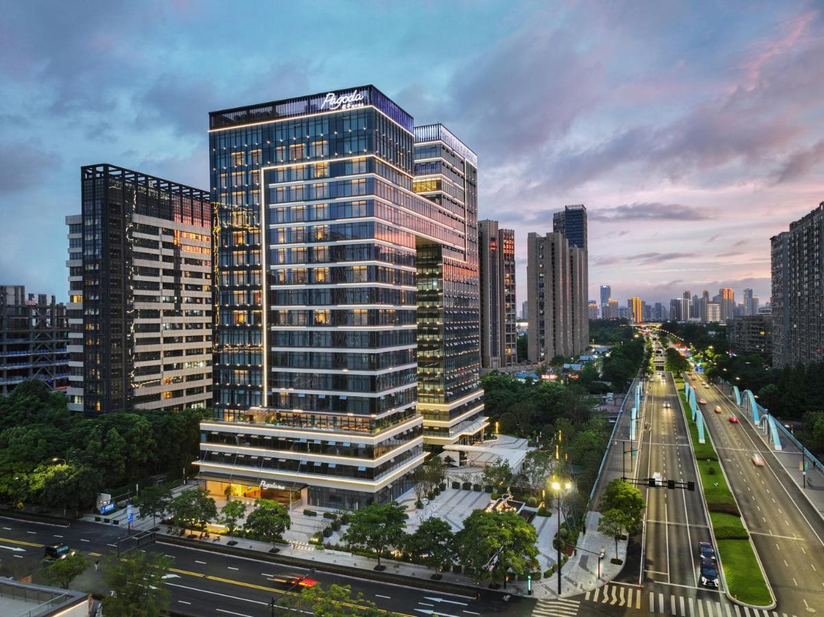 Pagoda Hotel Hangzhou Binjiang المظهر الخارجي الصورة