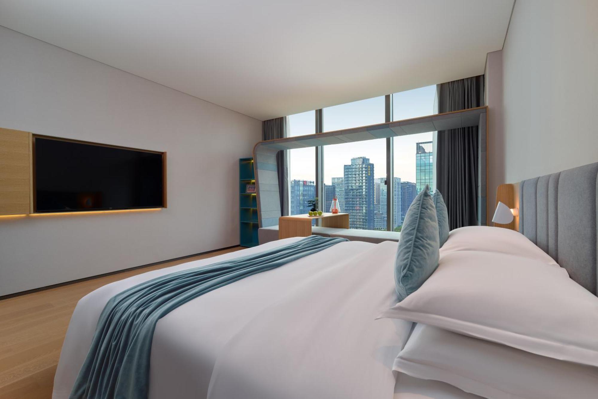 Pagoda Hotel Hangzhou Binjiang المظهر الخارجي الصورة
